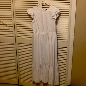 SHEIN Long White Dress